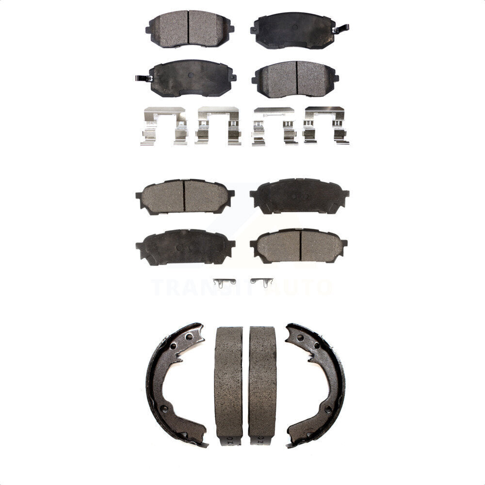 Transit Auto KFN-100600 Disc Brake Pad for 2003-2008 Subaru Impreza, Saab 9-2X, Subaru Forester - Front and Rear