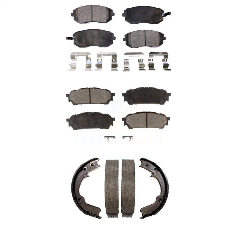 Transit Auto KFN-100600 Disc Brake Pad for 2003-2008 Subaru Impreza, Saab 9-2X, Subaru Forester - Front and Rear