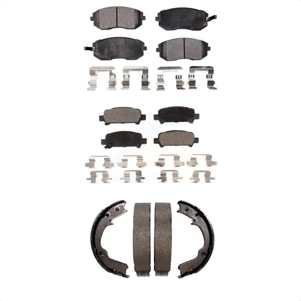 Transit Auto KFN-100602 Disc Brake Pad for 2002-2003 Subaru Forester, Subaru Impreza - Front and Rear