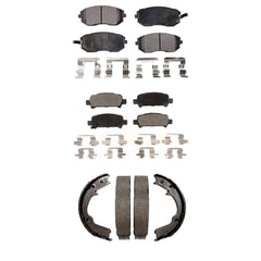 Transit Auto KFN-100602 Disc Brake Pad for 2002-2003 Subaru Forester, Subaru Impreza - Front and Rear
