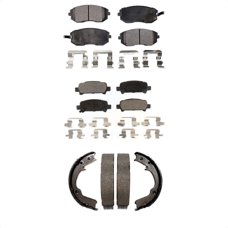 Transit Auto KFN-100602 Disc Brake Pad for 2002-2003 Subaru Forester, Subaru Impreza - Front and Rear