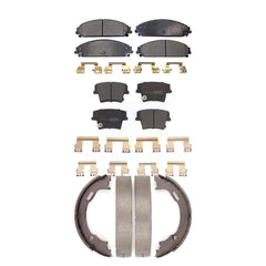 Transit Auto KFN-100603 Disc Brake Pad for 2005-2021 Dodge Charger, Dodge Challenger and More - Front and Rear