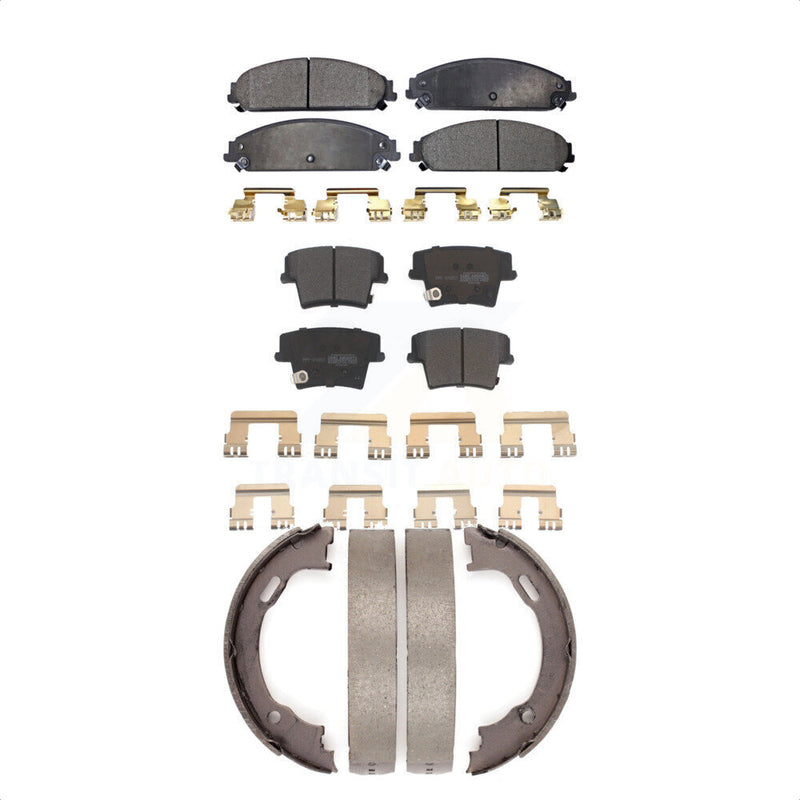 Transit Auto KFN-100603 Disc Brake Pad for 2005-2021 Dodge Charger, Dodge Challenger and More - Front and Rear