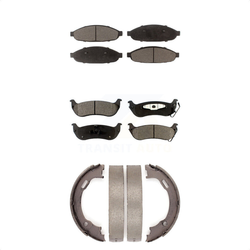 Transit Auto KFN-100607 Disc Brake Pad for 2004-2008 Chrysler Pacifica - Front and Rear