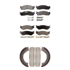 Transit Auto KFN-100611 Disc Brake Pad for 2008 Dodge Ram 1500 - Front and Rear