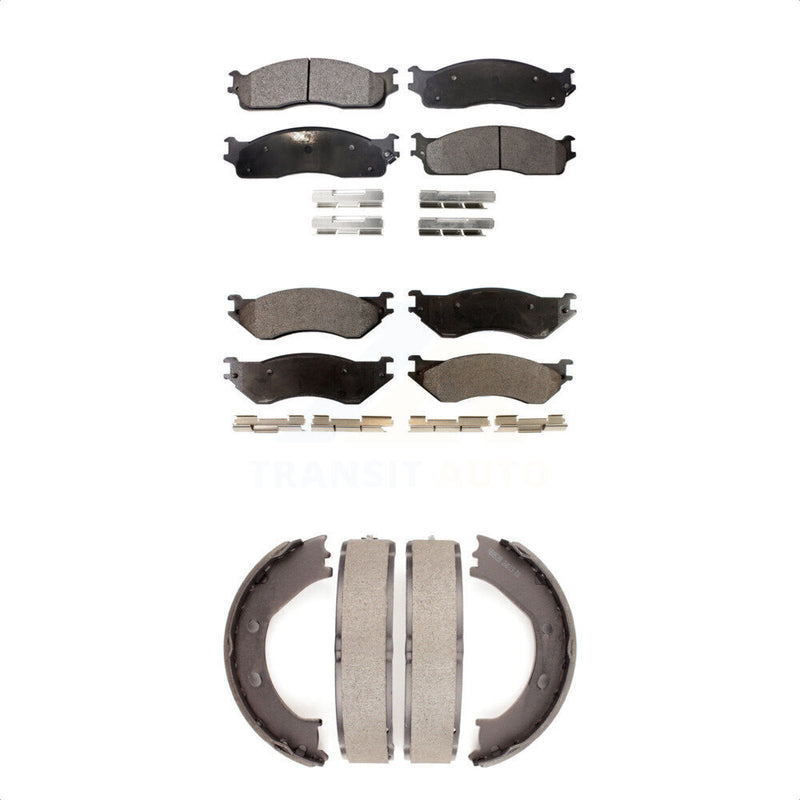 Transit Auto KFN-100611 Disc Brake Pad for 2008 Dodge Ram 1500 - Front and Rear