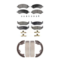 Transit Auto KFN-100612 Disc Brake Pad for 2007-2008 Dodge Ram 1500 - Front and Rear