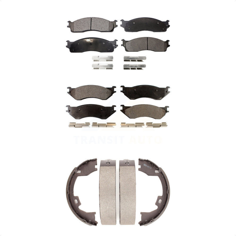 Transit Auto KFN-100613 Disc Brake Pad for 2006-2008 Dodge Ram 1500, Dodge Ram 2500, Dodge Ram 3500 - Front and Rear