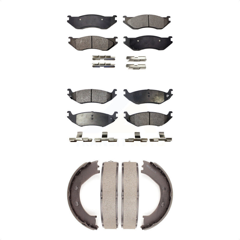 Transit Auto KFN-100614 Disc Brake Pad for 2002-2004 Dodge Ram 1500 - Front and Rear