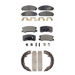 Transit Auto KFN-100618 Disc Brake Pad for 2008-2009 Dodge Caliber - Front and Rear