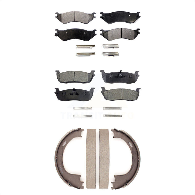 Transit Auto KFN-100621 Disc Brake Pad for 1997-2004 Ford F-150 Heritage, Ford Expedition and More - Front and Rear