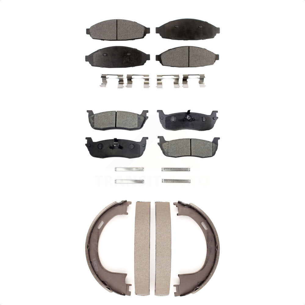 Transit Auto KFN-100623 Disc Brake Pad for 2003-2010 Lincoln Town Car - Front and Rear