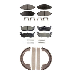 Transit Auto KFN-100623 Disc Brake Pad for 2003-2010 Lincoln Town Car - Front and Rear