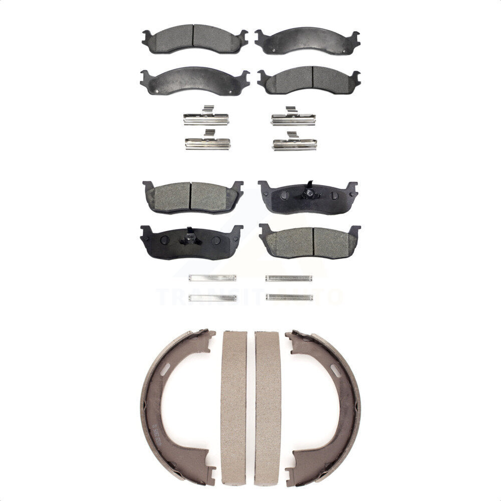 Transit Auto KFN-100625 Disc Brake Pad for 1997-1999 Ford F-250 - Front and Rear