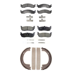 Transit Auto KFN-100625 Disc Brake Pad for 1997-1999 Ford F-250 - Front and Rear