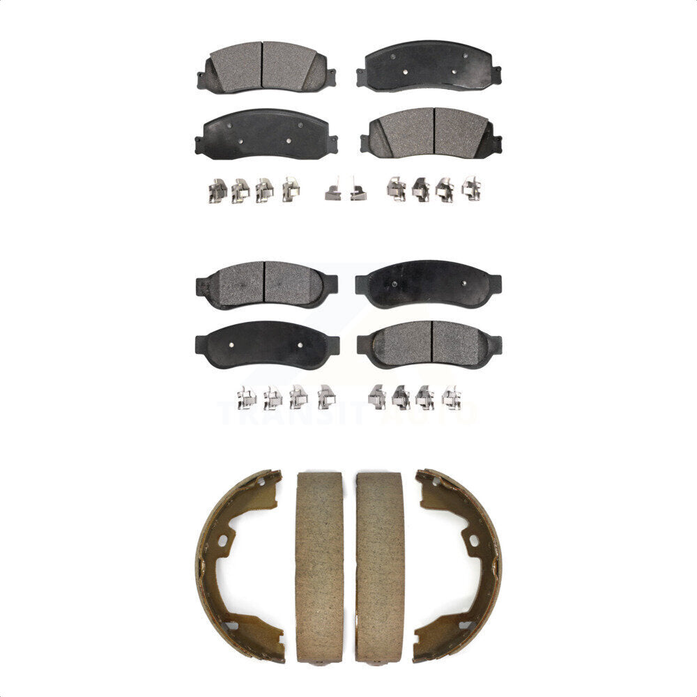 Transit Auto KFN-100628 Disc Brake Pad for 2011-2012 Ford F-250 Super Duty, Ford F-350 Super Duty - Front and Rear