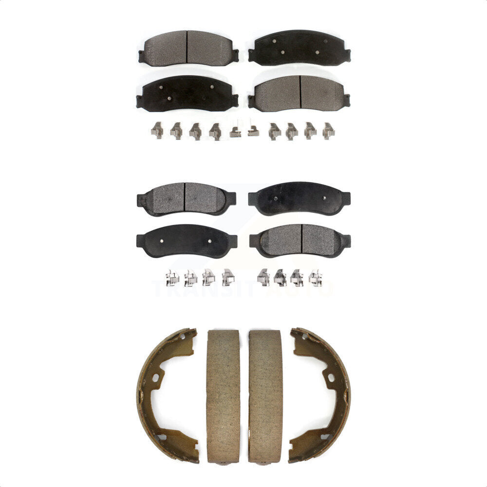 Transit Auto KFN-100630 Disc Brake Pad for 2012 Ford F-250 Super Duty, Ford F-350 Super Duty - Front and Rear
