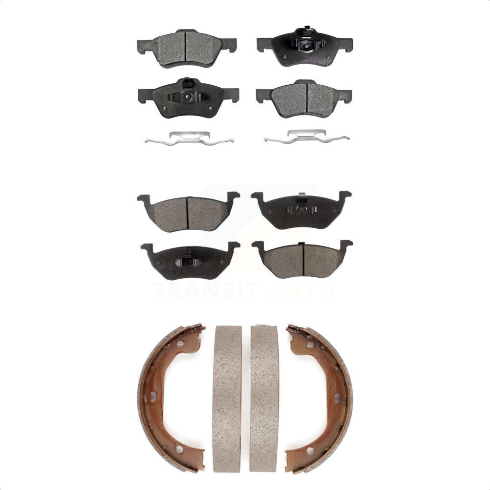Transit Auto KFN-100631 Disc Brake Pad for 2005-2011 Ford Escape, Mercury Mariner, Mazda Tribute - Front and Rear