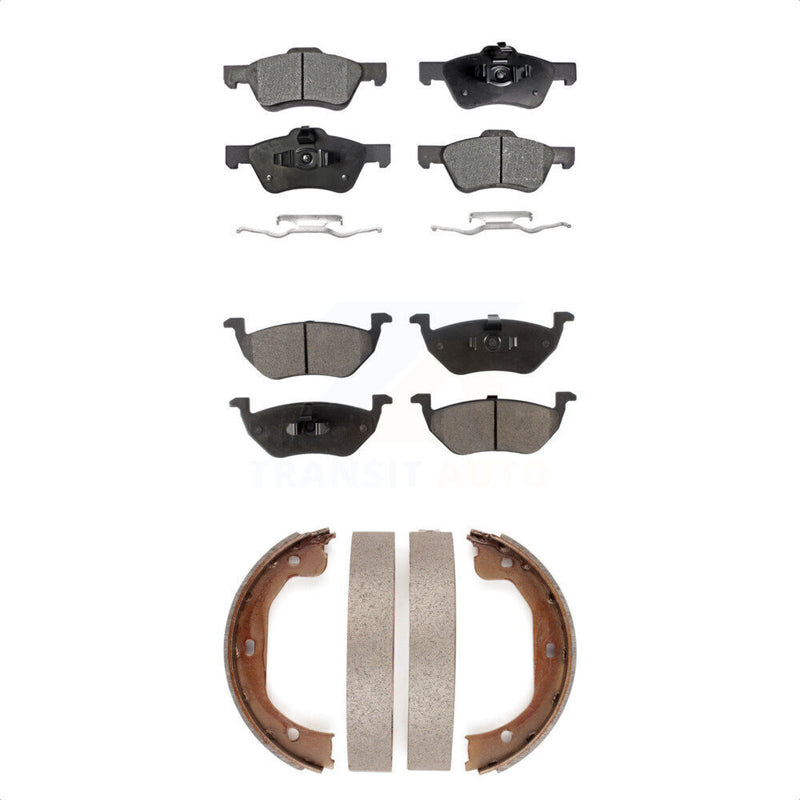 Transit Auto KFN-100631 Disc Brake Pad for 2005-2011 Ford Escape, Mercury Mariner, Mazda Tribute - Front and Rear