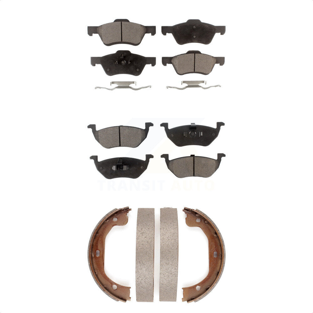 Transit Auto KFN-100633 Disc Brake Pad for 2010-2011 Mercury Mariner, Ford Escape - Front and Rear
