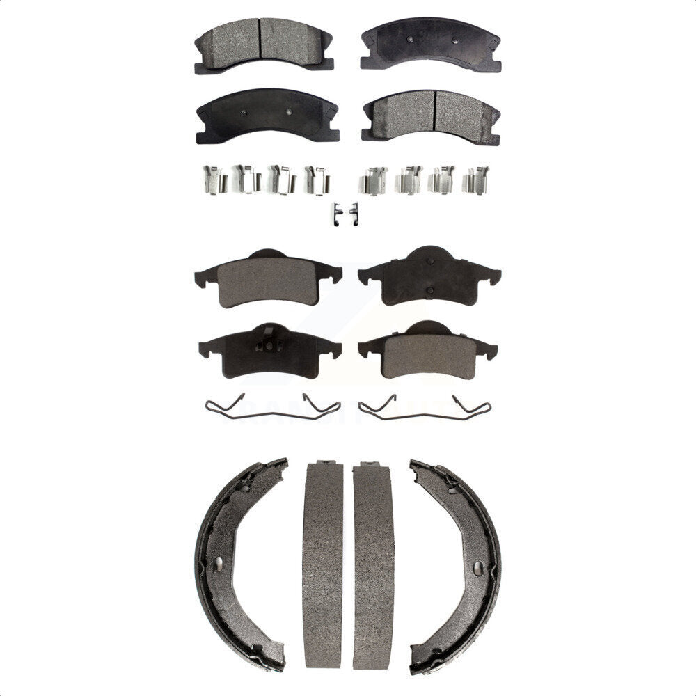 Transit Auto KFN-100637 Disc Brake Pad for 1999-2004 Jeep Grand Cherokee - Front and Rear