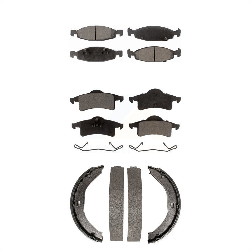 Transit Auto KFN-100638 Disc Brake Pad for 1999-2002 Jeep Grand Cherokee - Front and Rear