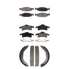 Transit Auto KFN-100638 Disc Brake Pad for 1999-2002 Jeep Grand Cherokee - Front and Rear