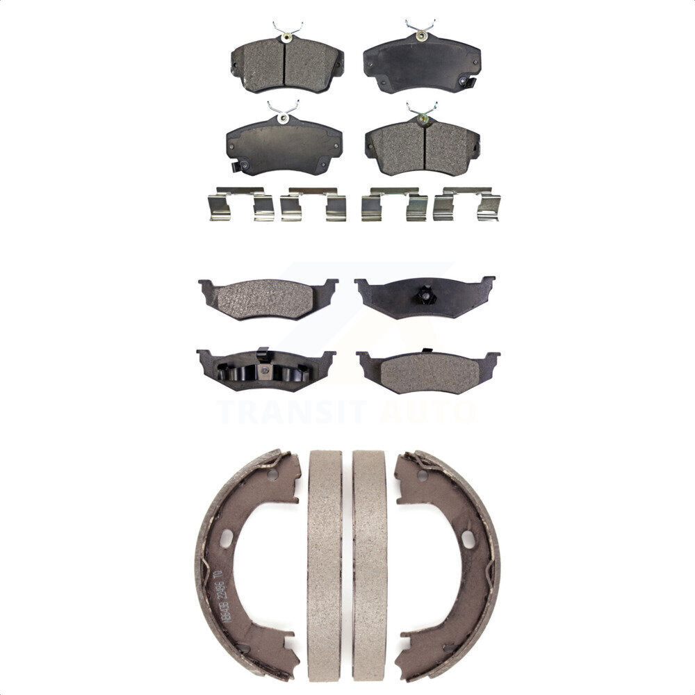 Transit Auto KFN-100642 Disc Brake Pad for 2001-2010 Chrysler PT Cruiser, Dodge Neon - Front and Rear