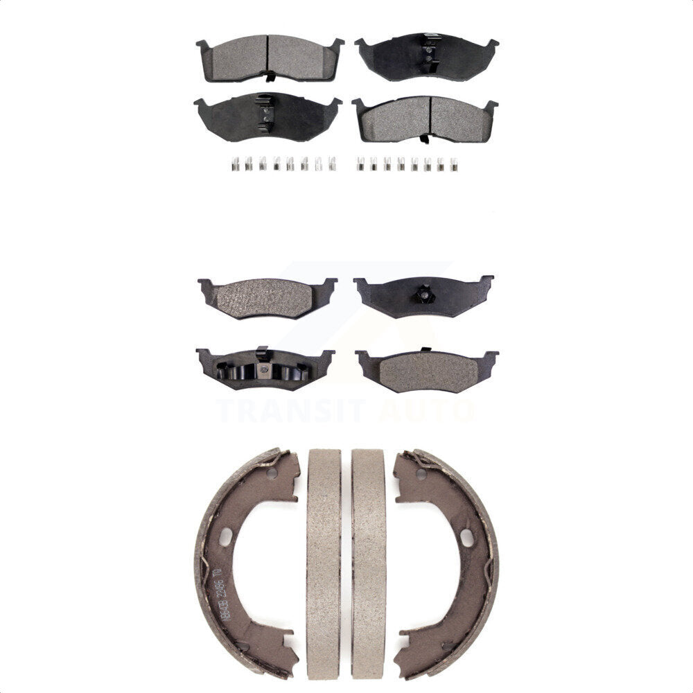 Transit Auto KFN-100643 Disc Brake Pad for 1995-2003 Dodge Neon, Plymouth Neon - Front and Rear