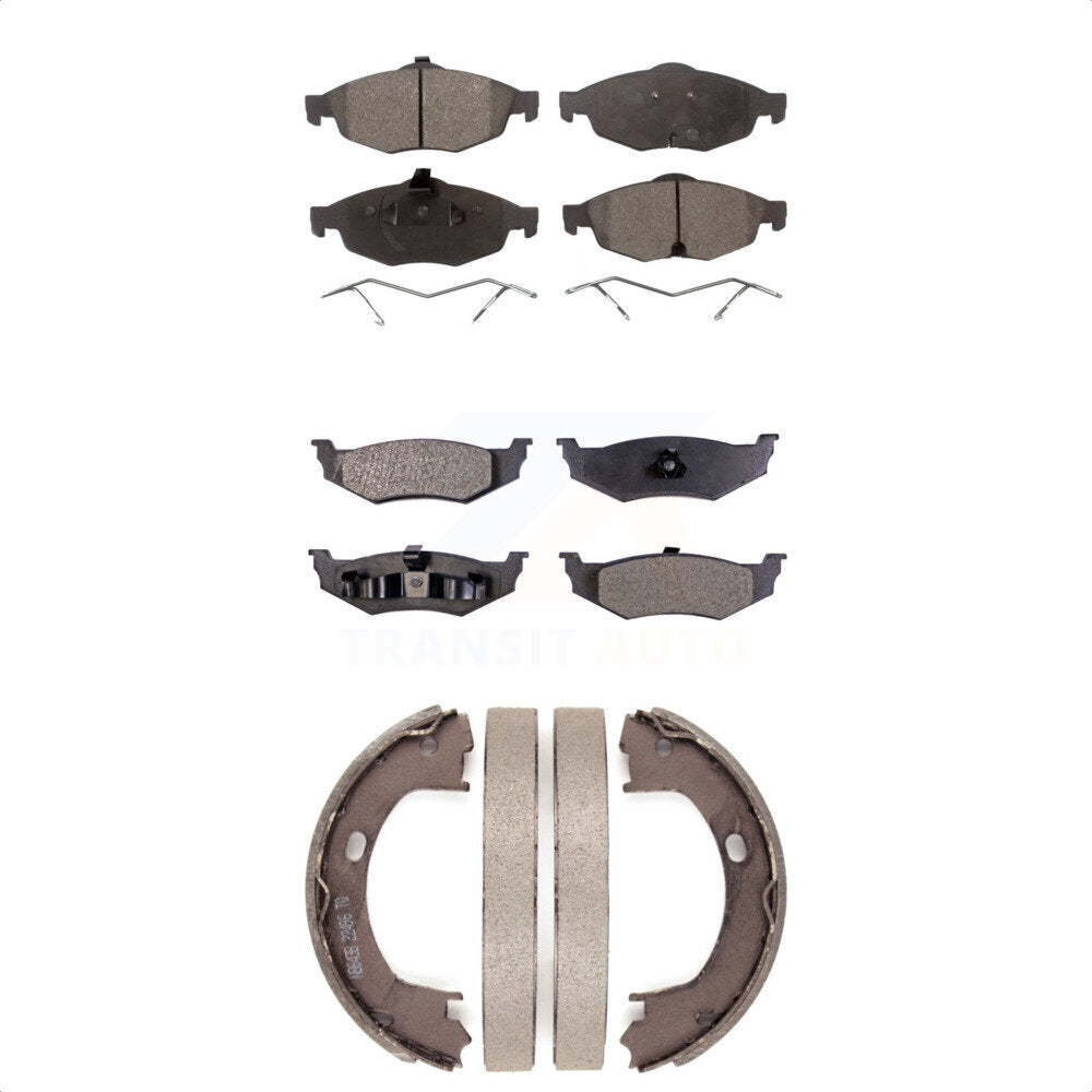 Transit Auto KFN-100644 Disc Brake Pad for 2001-2006 Chrysler Sebring, Dodge Stratus - Front and Rear