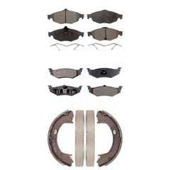Transit Auto KFN-100644 Disc Brake Pad for 2001-2006 Chrysler Sebring, Dodge Stratus - Front and Rear