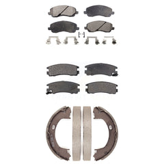 Transit Auto KFN-100646 Disc Brake Pad for 2001-2005 Mitsubishi Eclipse, Dodge Stratus - Front and Rear