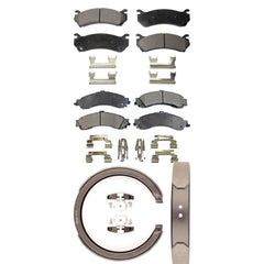 Transit Auto KFN-100648 Disc Brake Pad for 2000-2006 Chevrolet Silverado 1500, GMC Sierra 1500 and More - Front and Rear