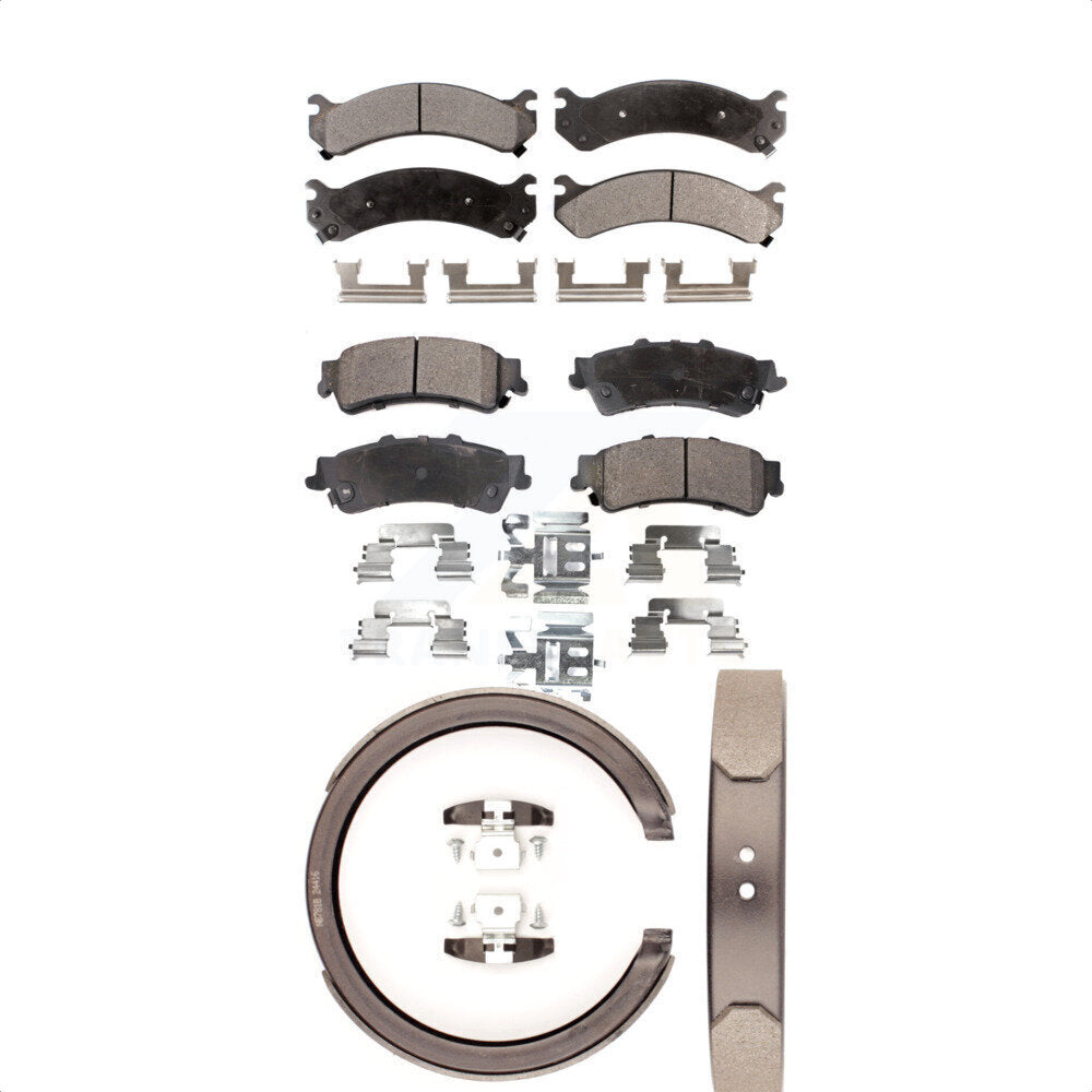 Transit Auto KFN-100655 Disc Brake Pad for 2000-2011 Cadillac DTS, Cadillac DeVille - Front and Rear