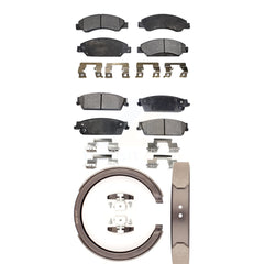 Transit Auto KFN-100657 Disc Brake Pad for 2007 Cadillac Escalade, Cadillac Escalade ESV and More - Front and Rear