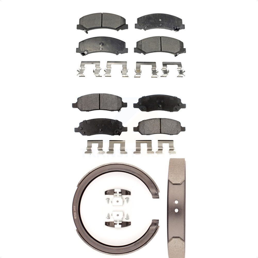 Transit Auto KFN-100660 Disc Brake Pad for 2006-2011 Cadillac DTS - Front and Rear