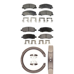 Transit Auto KFN-100660 Disc Brake Pad for 2006-2011 Cadillac DTS - Front and Rear