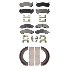 Transit Auto KFN-100667 Disc Brake Pad for 2006 Chevrolet Silverado 1500, GMC Sierra 1500 - Front and Rear