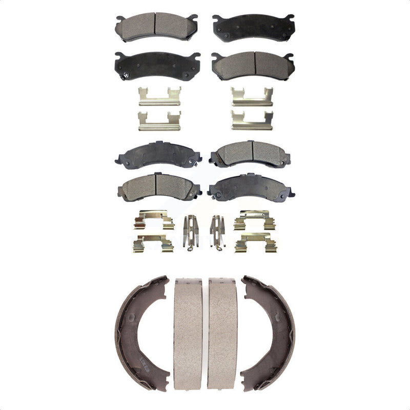 Transit Auto KFN-100667 Disc Brake Pad for 2006 Chevrolet Silverado 1500, GMC Sierra 1500 - Front and Rear