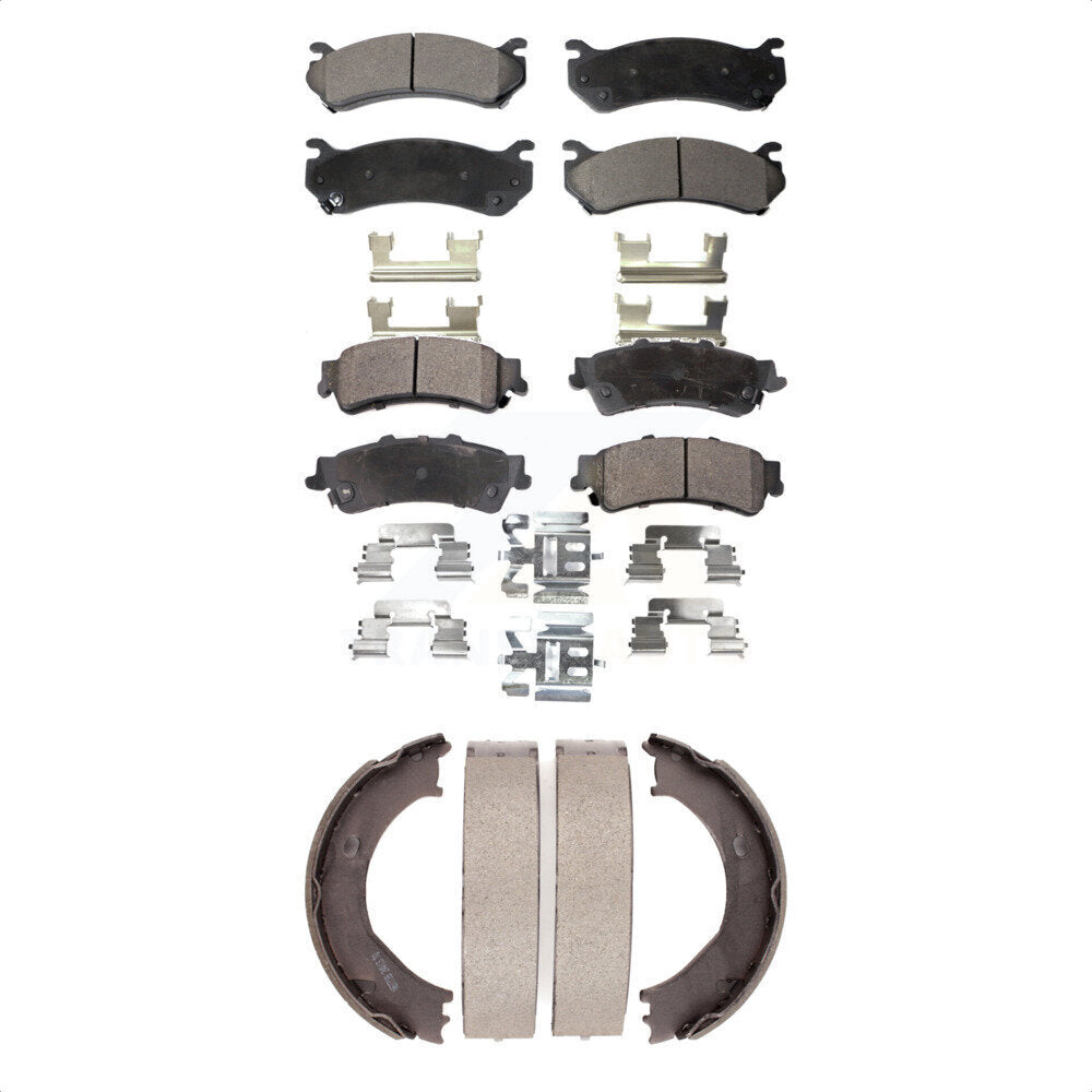 Transit Auto KFN-100668 Disc Brake Pad for 2006 Chevrolet Silverado 1500, GMC Sierra 1500 - Front and Rear