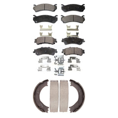 Transit Auto KFN-100668 Disc Brake Pad for 2006 Chevrolet Silverado 1500, GMC Sierra 1500 - Front and Rear