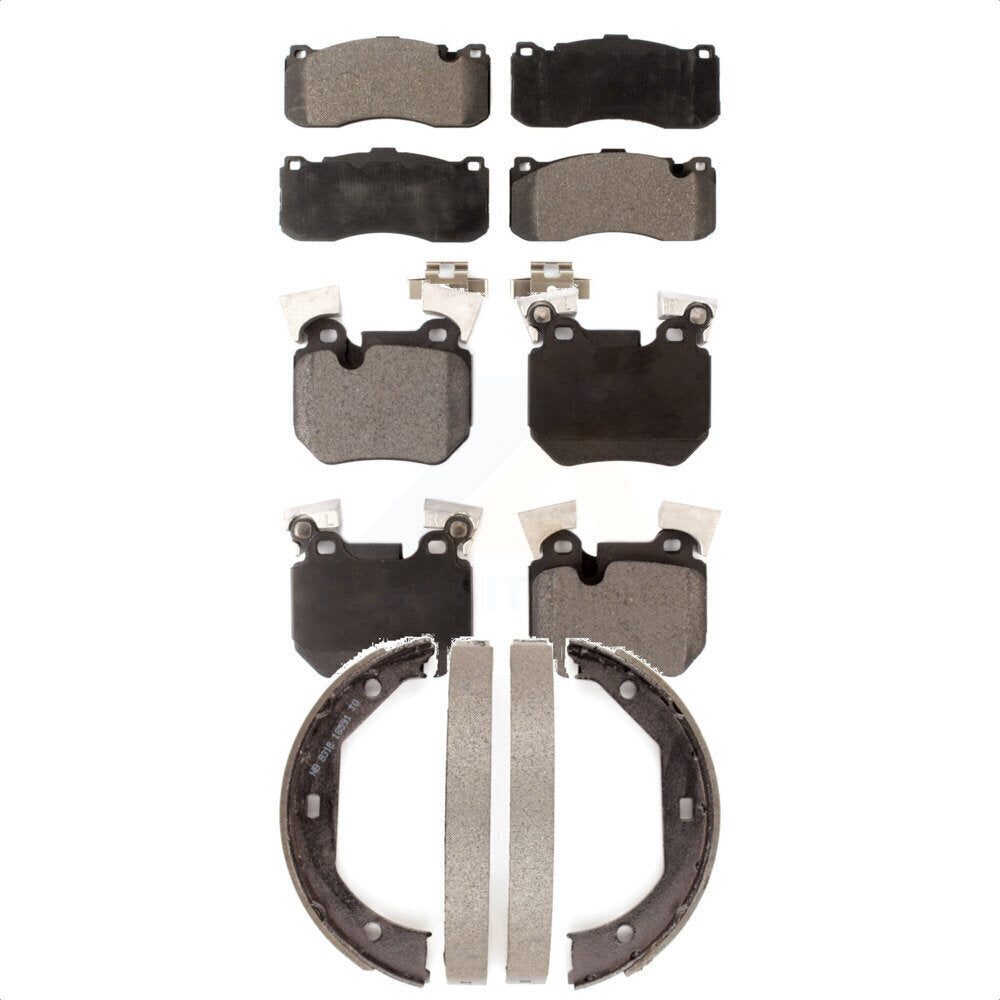 Transit Auto KFN-100669 Disc Brake Pad for 2008-2013 BMW 135is, BMW 135i - Front and Rear