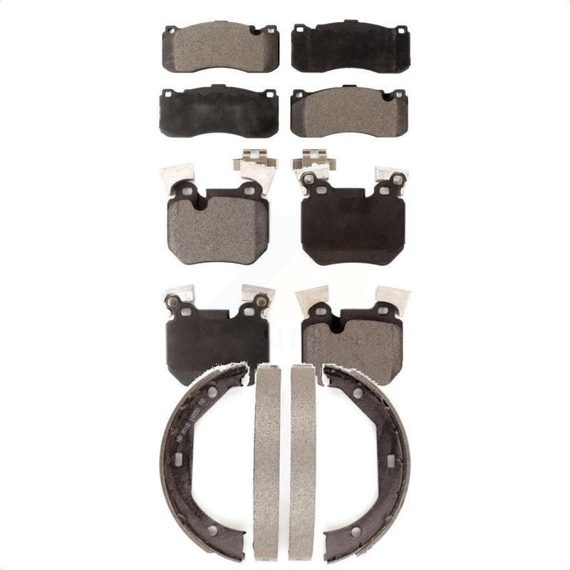 Transit Auto KFN-100669 Disc Brake Pad for 2008-2013 BMW 135is, BMW 135i - Front and Rear