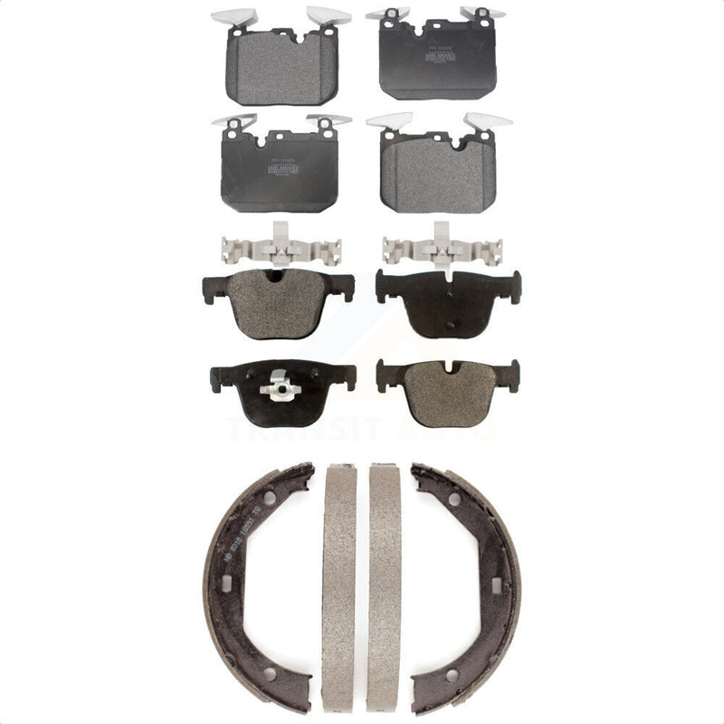 Transit Auto KFN-100677 Disc Brake Pad for 2012-2020 BMW 340i GT xDrive, BMW 440i and More - Front and Rear
