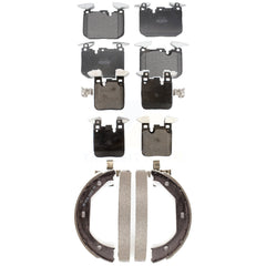 Transit Auto KFN-100678 Disc Brake Pad for 2012-2020 BMW 340i GT xDrive, BMW 440i and More - Front and Rear