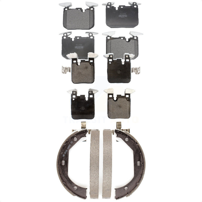 Transit Auto KFN-100678 Disc Brake Pad for 2012-2020 BMW 340i GT xDrive, BMW 440i and More - Front and Rear