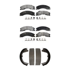 Transit Auto KFN-100679 Disc Brake Pad for 2011-2019 GMC Sierra 2500 HD, GMC Sierra 3500 HD and More - Front and Rear