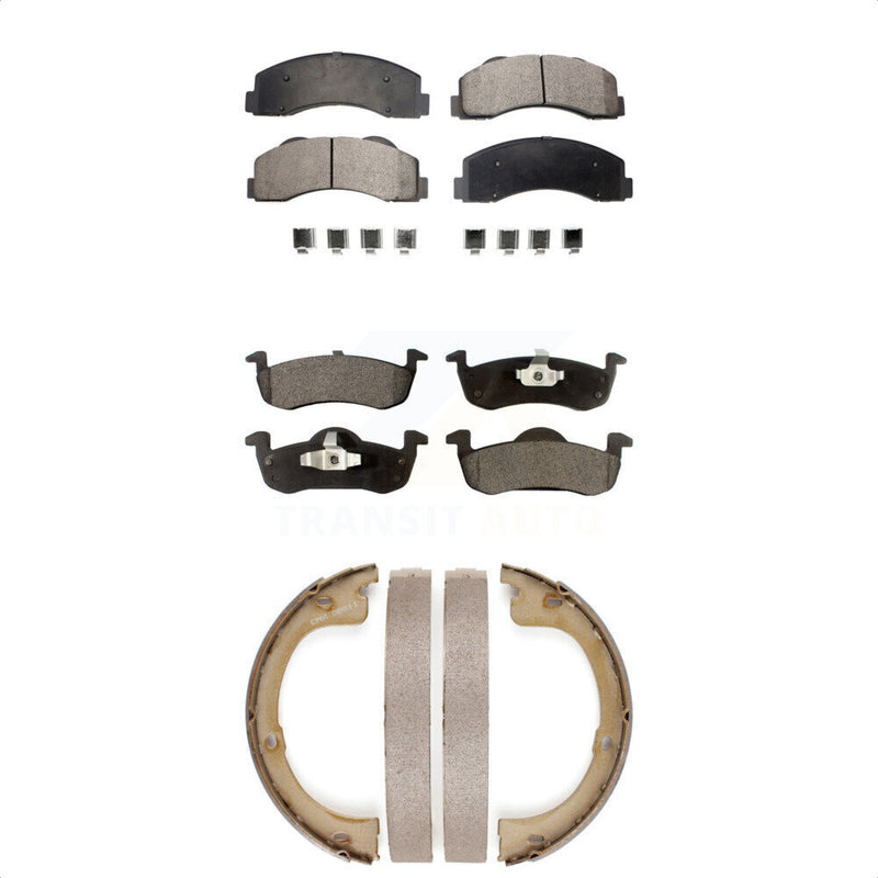 Transit Auto KFN-100684 Disc Brake Pad for 2010-2017 Ford Expedition, Lincoln Navigator - Front and Rear