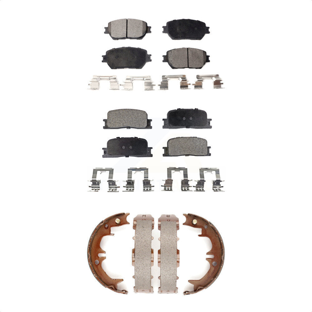 Transit Auto KFN-100688 Disc Brake Pad for 2002-2006 Toyota Camry - Front and Rear
