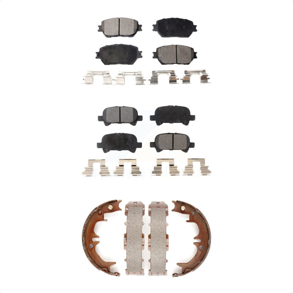 Transit Auto KFN-100689 Disc Brake Pad for 2002-2006 Toyota Camry - Front and Rear